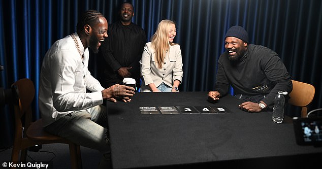 When the chat begins, it is Chisora who goes first and not with bravado, but vulnerability