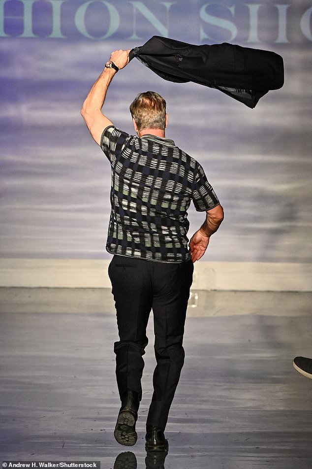 He appeared to have a blast