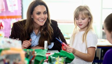 The Princess of Wales has made a surprise visit to a school in Croydon - where she got stuck into arts and crafts with young pupils to highlight Children’s Mental Health Week