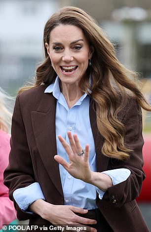 She greeted the students