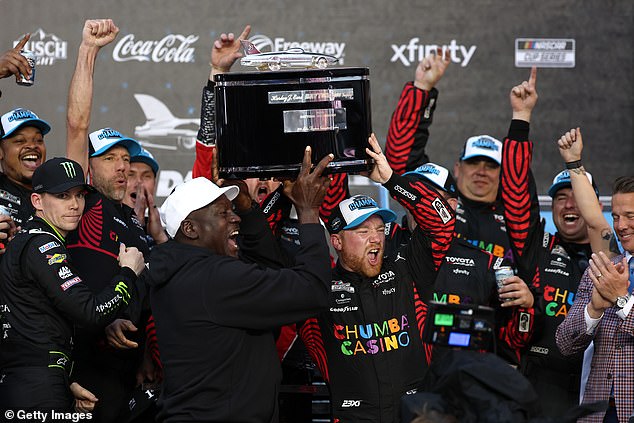 The NBA legend secured his first NASCAR victory with 23XI Racing at the Daytona 500