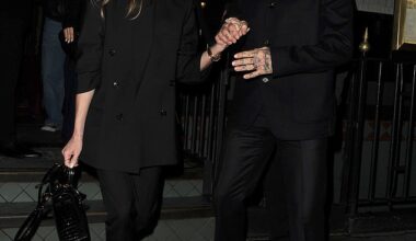 Victoria, 51, and David Beckham, 50, treated their family to a swanky meal at Gymkhana in Piccadilly to celebrate son Cruz's 21st birthday on Friday night