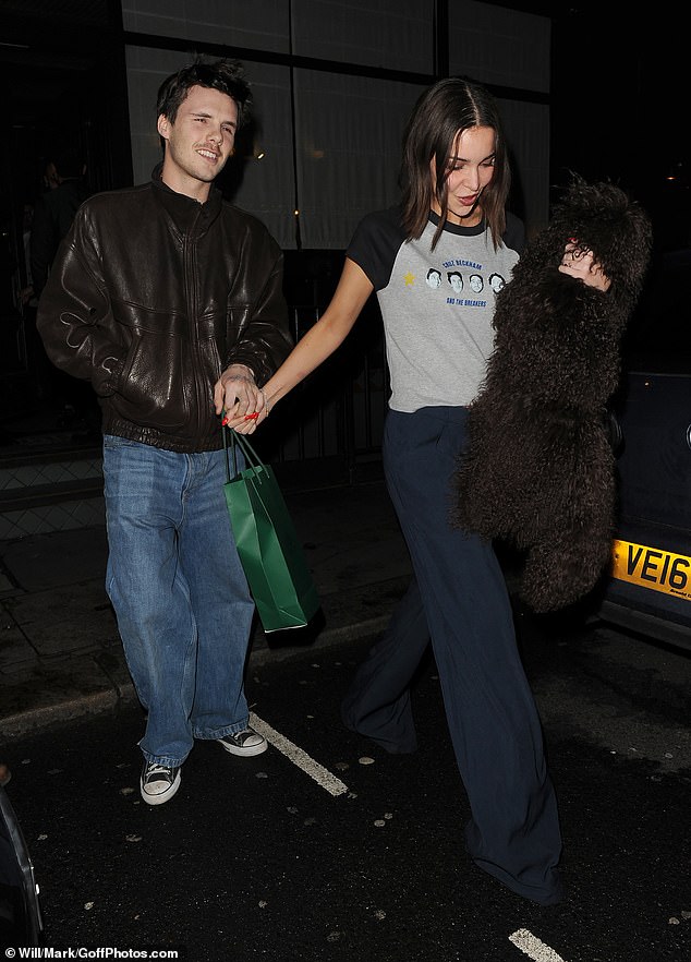 Cruz and Jackie looked smitten