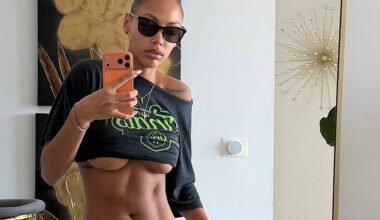 WNBA star Kysre Gondrezick has set pulses racing after sharing a racy picture on social media
