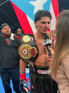 Xander Zayas Unified Titles in a War Against Abass Baraou – World Boxing Association
