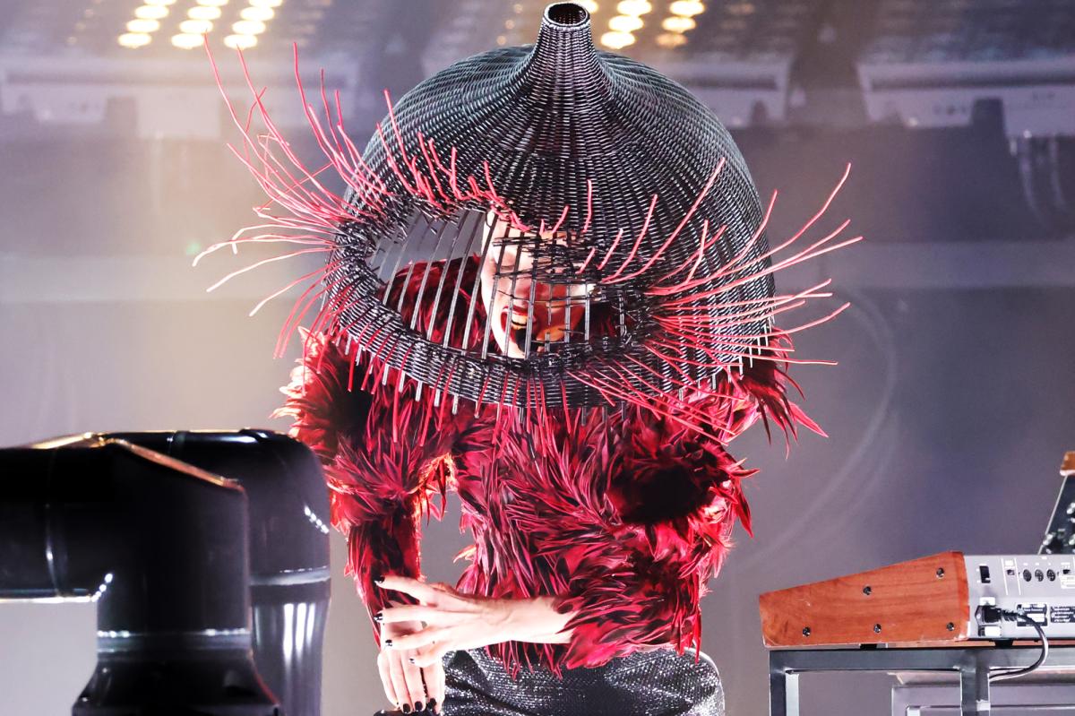 Lady Gaga puts new rock spin on 'Abracadabra' during chilling Grammys 2026 performance