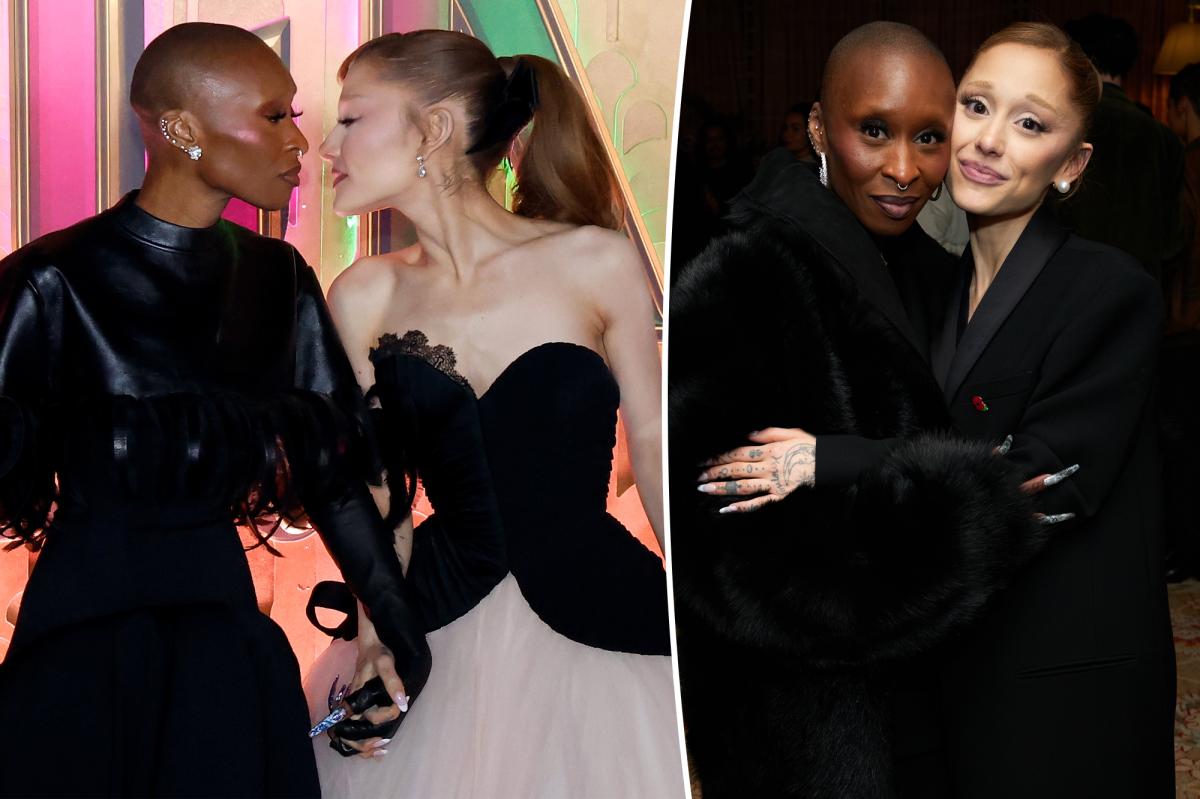 Cynthia Erivo addresses rumors she and 'Wicked' co-star Ariana Grande were 'lovers'