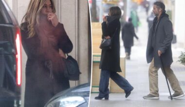 Jennifer Aniston, Jim Curtis spotted touring NYC apartments