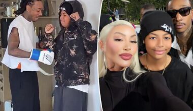 Wiz Khalifa punches son in stomach 13 times during birthday tradition