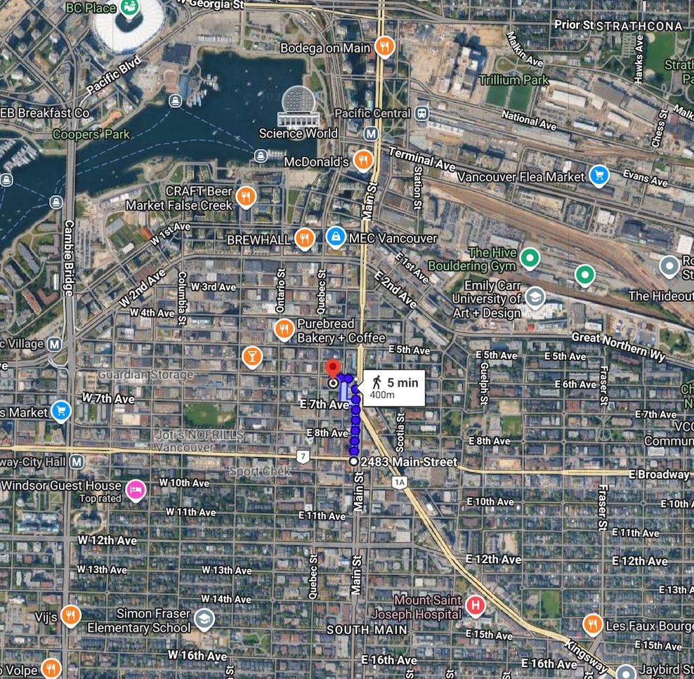 124-148 East 6th Avenue Vancouver hotel