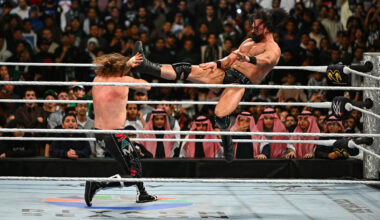 Backstage notes on Sami Zayn vs. Drew McIntyre