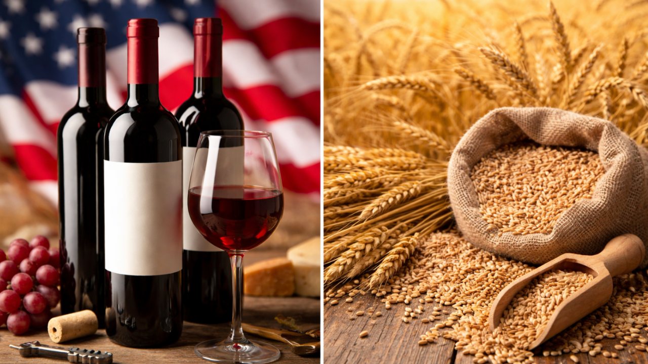 Zero Tariffs for US Wines, But Not Wheat: What’s Really in India’s Trade Deal? | US News