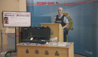 Alberta RCMP look for man wanted in connection with extortion scheme, shootings west of Edmonton