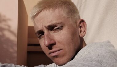 Tadej Pogačar has unveiled a new Eminem-inspired hairstyle. (Photo: Tadej Pogacar Instagram)