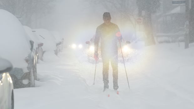 Winter storm buries Eastern Canada in snow. Frigid cold means it's sticking around