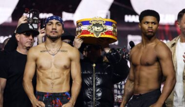 Teofimo Lopez Jr.-Shakur Stevenson live updates, results and analysis