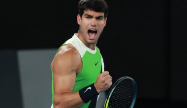 Novak Djokovic v Carlos Alcaraz live: Australian Open latest score updates as history on the line in seismic final