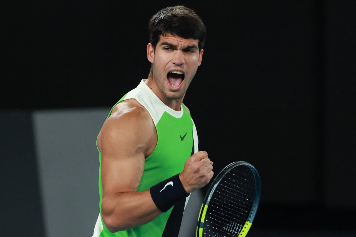 Novak Djokovic v Carlos Alcaraz live: Australian Open latest score updates as history on the line in seismic final