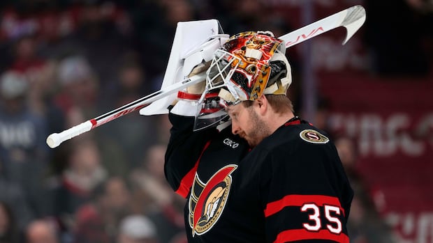 Ullmark overcomes emotions, Devils in winning return for Senators