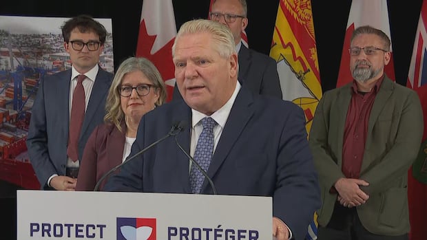 Ontario premier says election of a separatist party in Quebec would be a 'disaster'