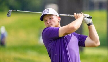Jones Second, Men’s Golf Fourth After 18 Holes in Mexico