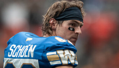 Bombers not re-signing receiver Schoen – Winnipeg Free Press