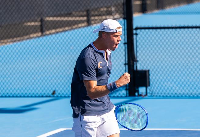 No. 25 Men's Tennis Tops No. 24 Arizona State, 4-0