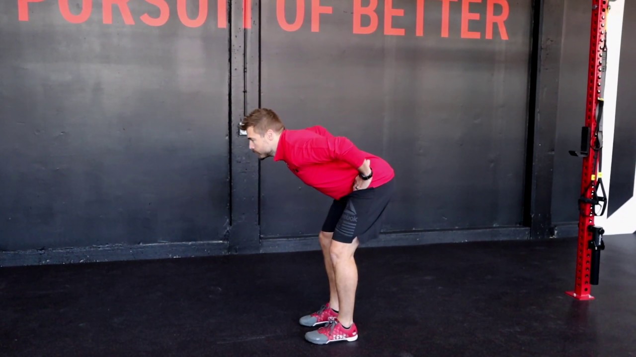 Bodyweight Good Morning - YouTube