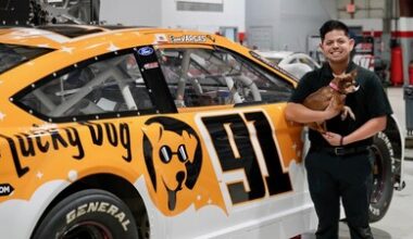Lucky Dog Mobile Groomers Revs Up for First-Time NASCAR Sponsorship with the No. 91 Driver Ryan Vargas