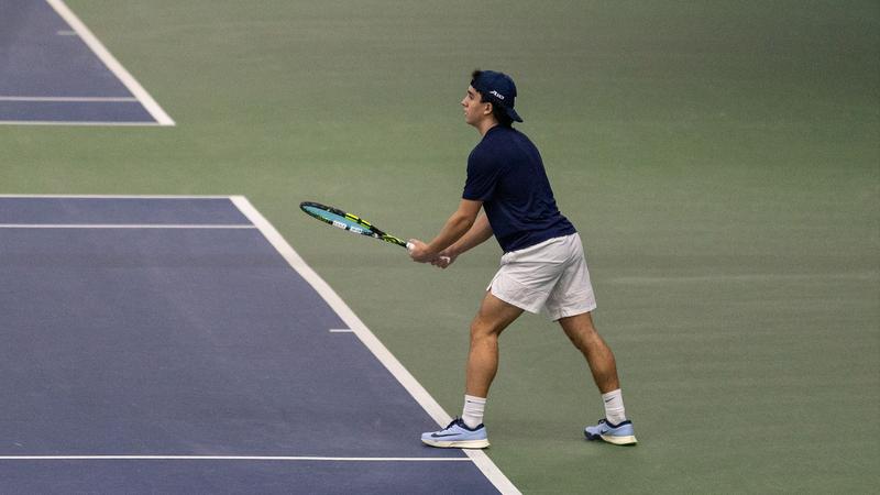 Men’s Tennis Drops Close Match To Louisville