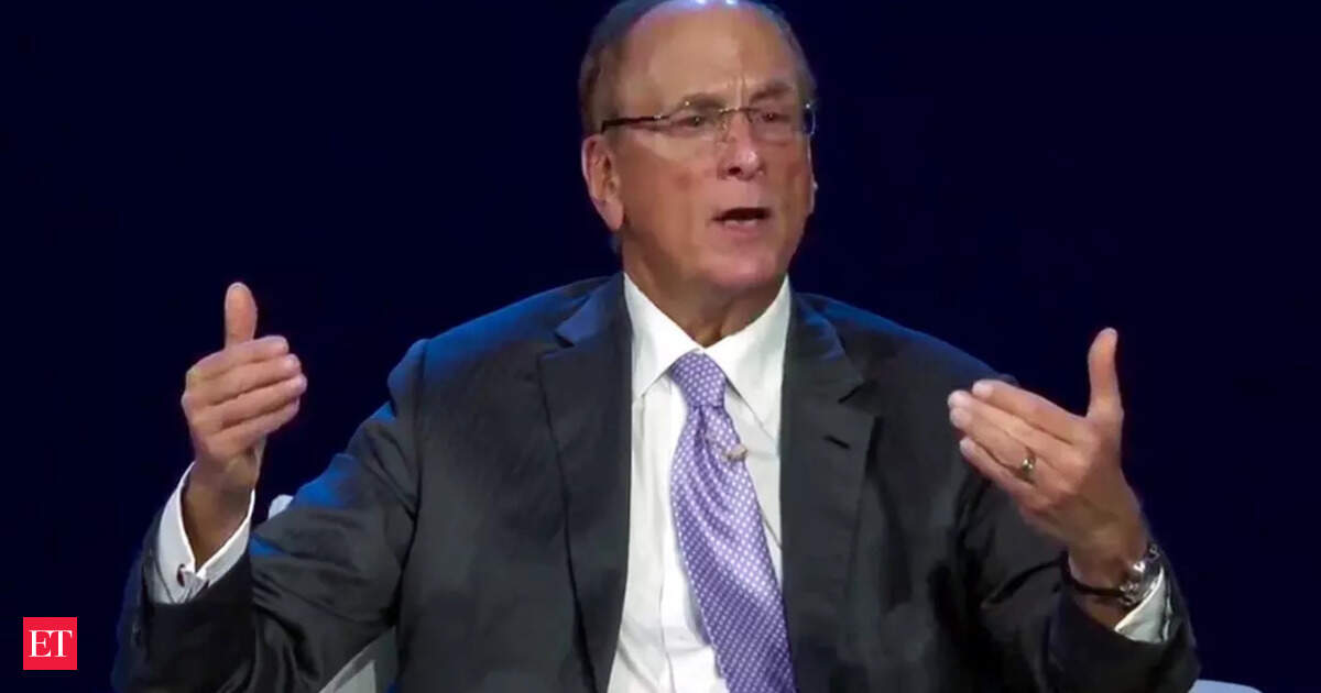 India must boost capital markets so Indians grow with economy: Larry Fink, chief executive, BlackRock