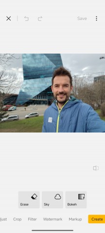 Image editing in Gallery app - Xiaomi Redmi Note 15 review