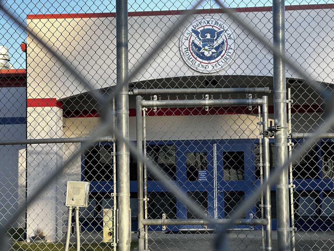 The Department of Homeland Security’s ICE detention facility is shown in Jena, La., on Friday, March 21, 2025.