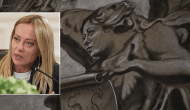 Artist ordered to scrub off face on painting after angel shared resemblance to Italian Prime Minister