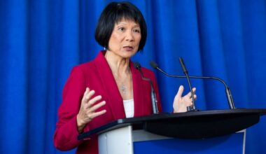 Toronto Mayor Olivia Chow announces re-election bid for 2nd term