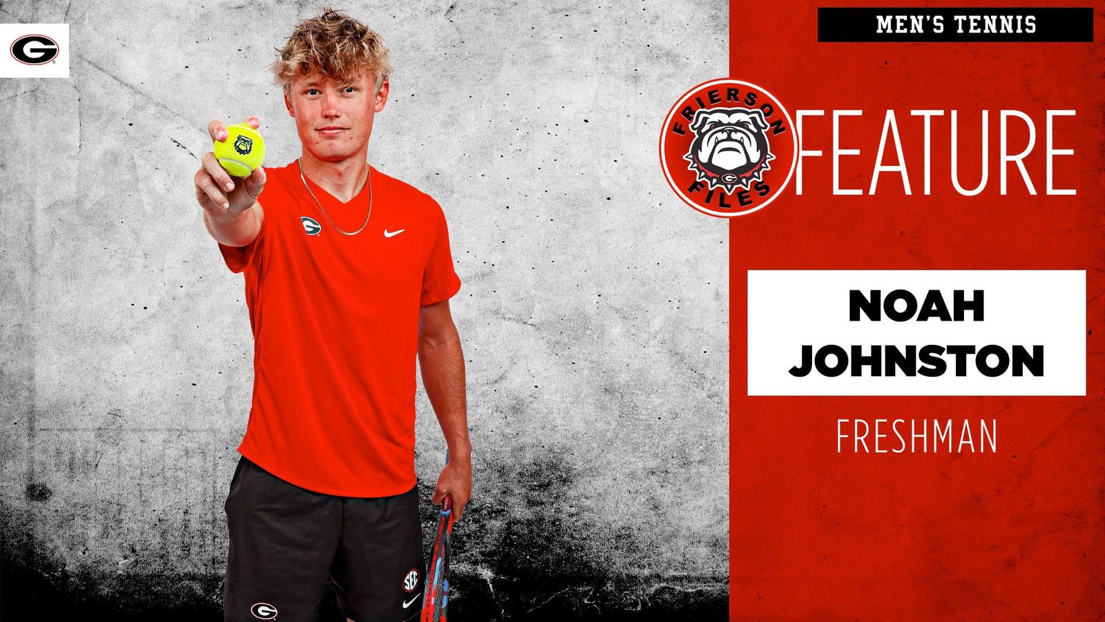 Graduate Arda Azkara during a practice at the Dan Magill Tennis Complex in Athens, Georgia on Monday, Nov. 3, 2025.