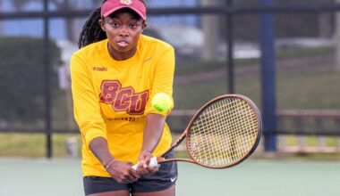 B-CU Tennis Opens Spring Season Against Stetson