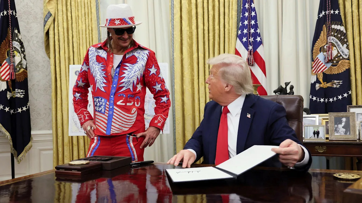 Kid Rock posts 'haters' quote ahead of Turning Point USA halftime show