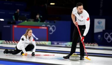 Canadian mixed doubles curling team falls to Great Britain at Winter Olympics