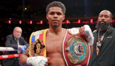 Shakur Stevenson targeted for 140lb unification fight after being stripped of lightweight title