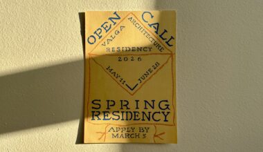 Open Call For Residency: VARES Spring 2026