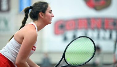 Women's Tennis Rallies Past Dartmouth For Dramatic 4-3 Win At ECAC Indoor Championships