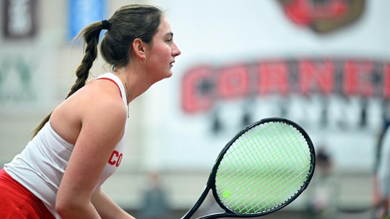 Women's Tennis Rallies Past Dartmouth For Dramatic 4-3 Win At ECAC Indoor Championships