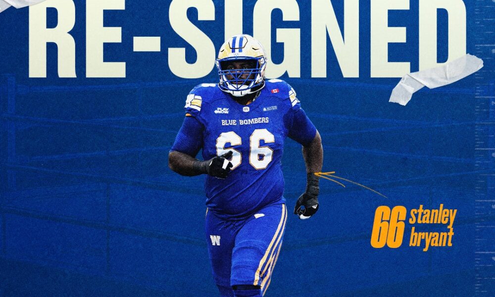 Blue Bombers Busy With Signings – My Thoughts