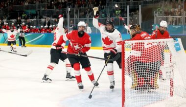 Defending champion Canada smothers Switzerland in 2026 Olympic women's hockey debut