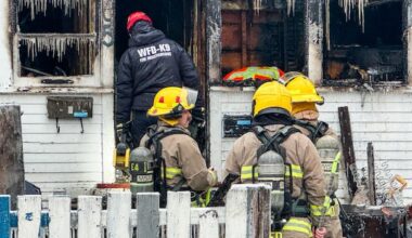 3 people taken to hospital in critical condition after fire in Winnipeg's West End