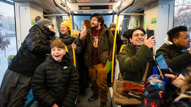 Toronto's young transit enthusiasts 'bamboozled' by Eglinton Crosstown's day 1 speed