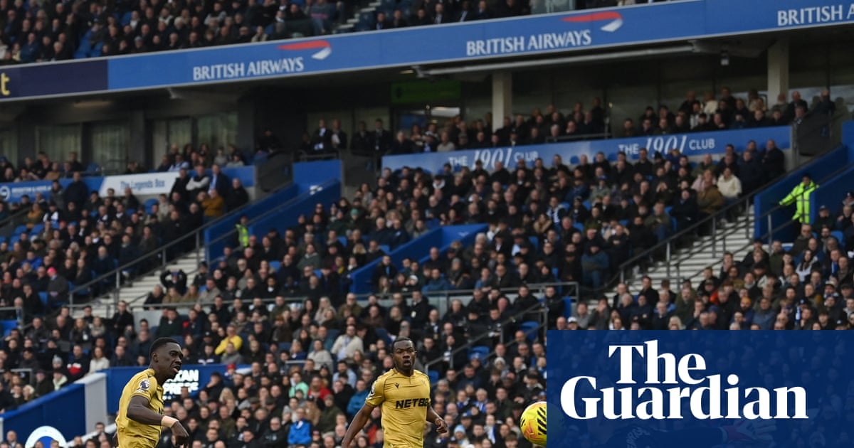 Crystal Palace end long wait for win after Ismaïla Sarr’s strike stuns Brighton | Premier League