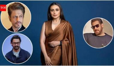 Rani Mukerji shares Aamir Khan is 'serious', Shah Rukh Khan is 'sensitive', and Salman Khan is 'casual' about work |
