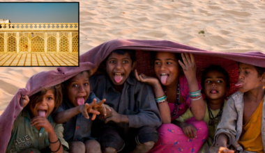 A new school for girls in India stays cool in 120 degree desert heat without air conditioning